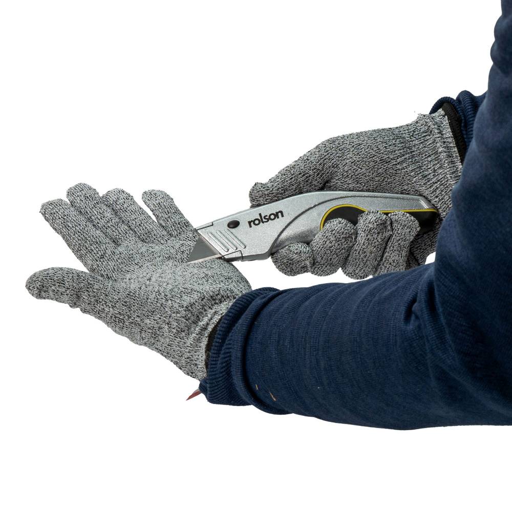 Cut Resistant Work Gloves - (Large)