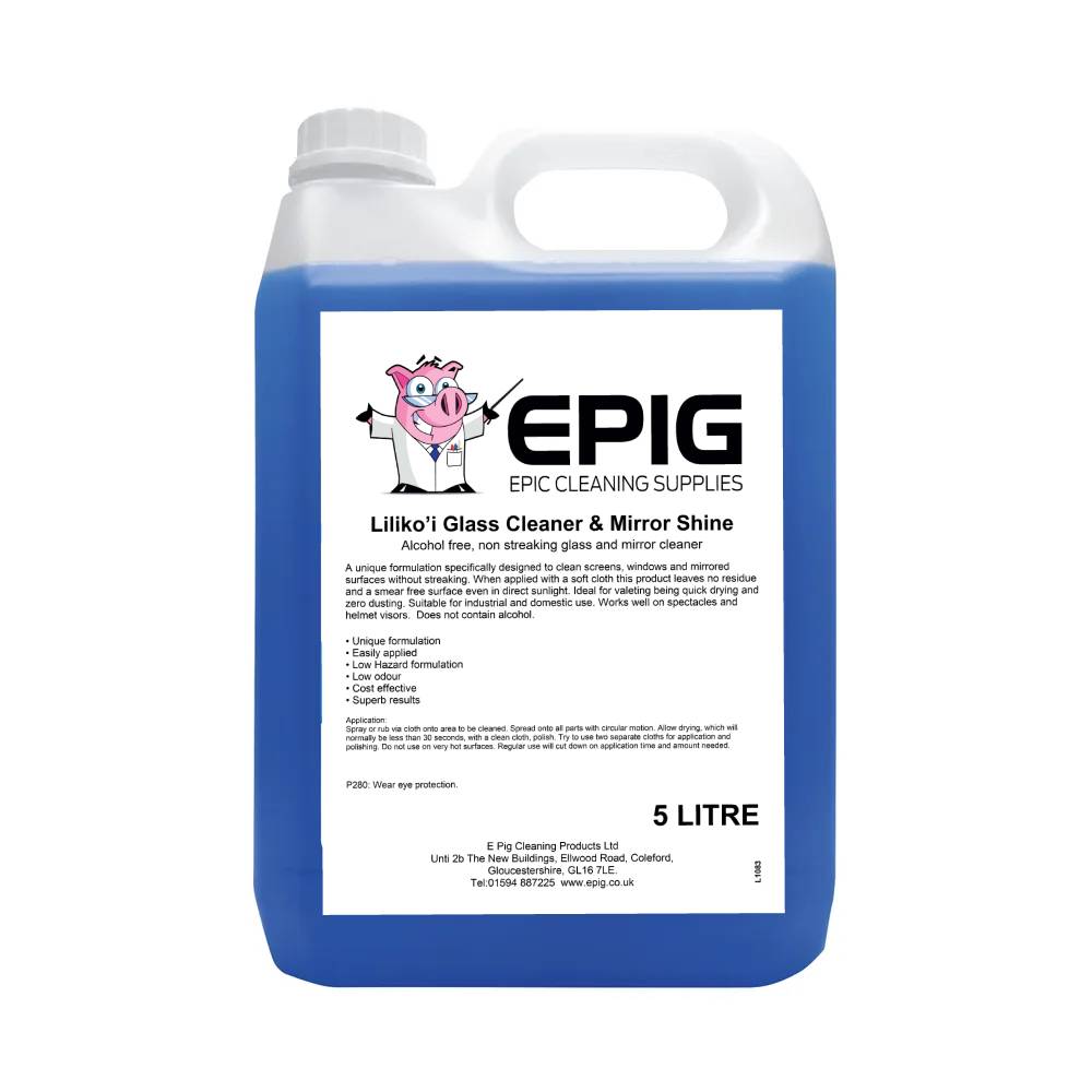 EPIG Liliko'i Glass Cleaner & Mirror Shine 5ltr